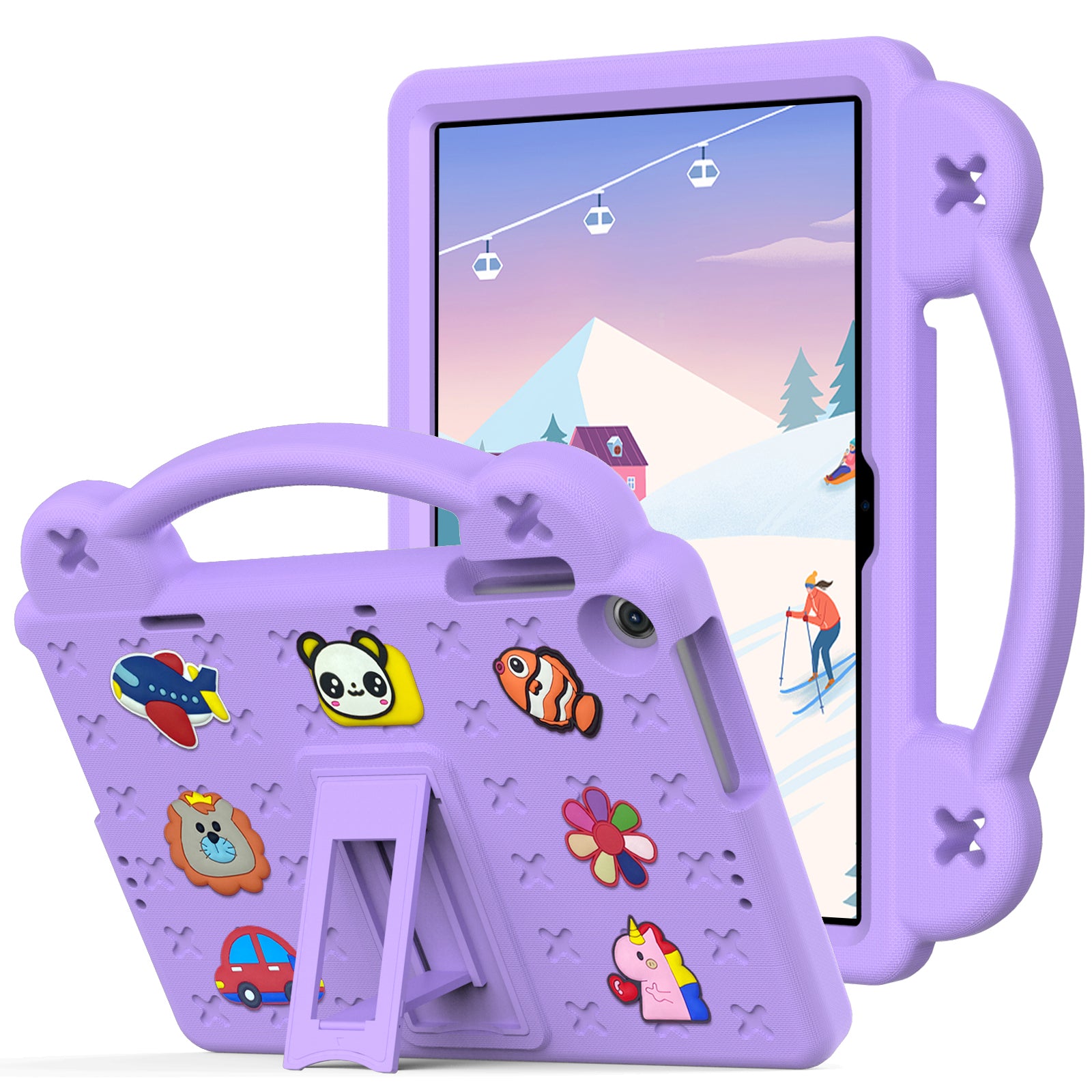 For Lenovo Tab M10 (Gen 3) Drop-proof EVA Protective Tablet Cover Anti-scratch Tablet Case with Kickstand For Lenovo Tab M10 (Gen 3) Drop-proof EVA Protective Tablet Cover Anti-scratch Tablet Case with Kickstand